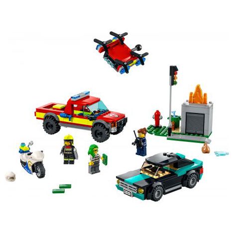 LEGO City 60319 Akcja strażacka i policyjny pościg - 3